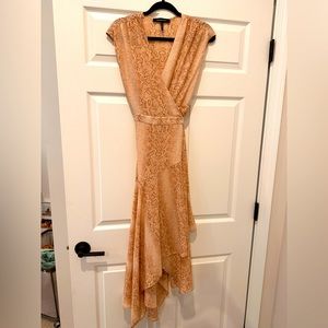 BCBG Long Maxi Wrap Dress!